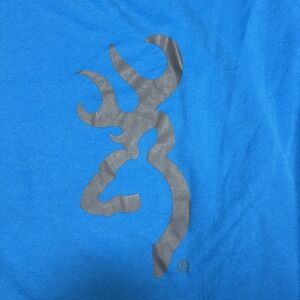 Browning Synthetic Graphic Logo T-Shirt Crew Neck Short Sleeve Men's Large Hike